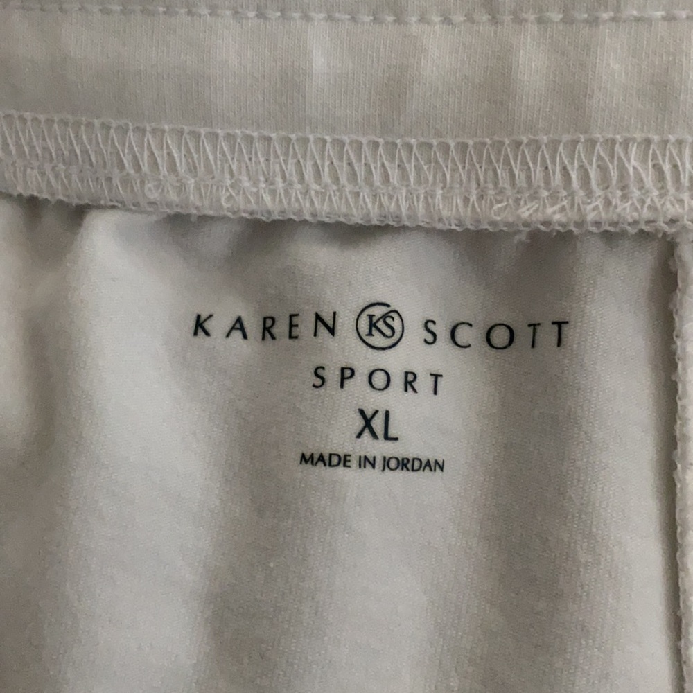 Karen Scott White Shorts XL - Picture 3 of 3